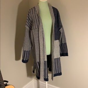 madewell oversized cardigan